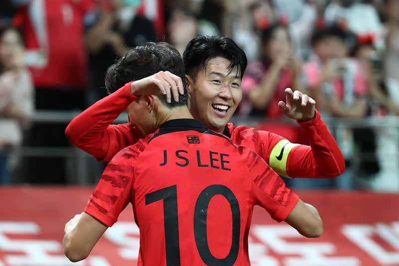 Son Heung-Min will captain South Korea at the 2023 Asian Cup in Qatar. Getty Images
