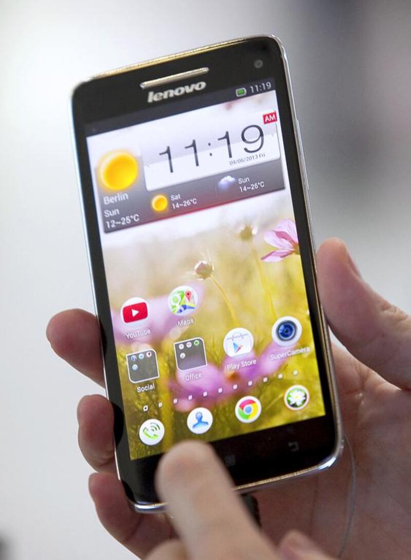 The Lenovo Vibe X is a high-end smartphone without the price tag. Krisztian Bocsi / Bloomberg News

