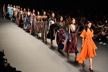 Fashion Forward Dubai will be held from October 30 to November 2 at Dubai Design District. Getty 