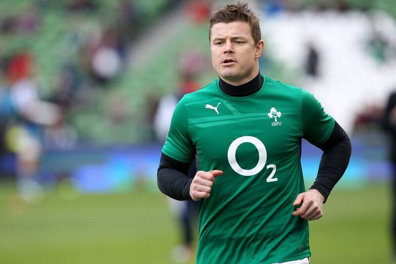 Brian O'Driscoll will retire from international rugby following this year's Six Nations. Peter Muhly / AFP