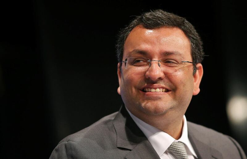 FILE PHOTO: Cyrus Mistry, chairman of Tata Group, smiles during the Tata Consultancy Services Ltd. (TCS) annual general meeting in Mumbai June 27, 2014. REUTERS/Stringer/File Photo