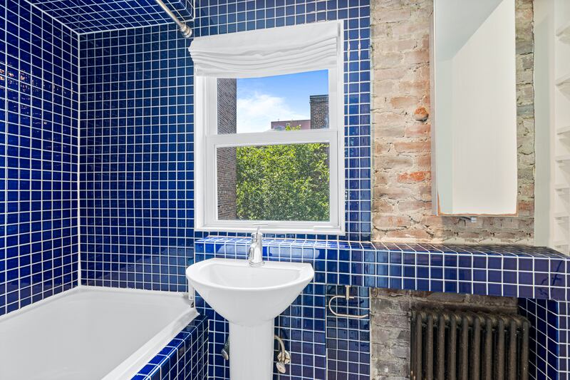 The lone bathroom in the home