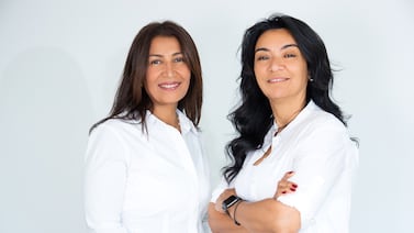 Almouneer's co-founders Dr Noha Khater, left, and Rania Khadry. Photo: Almouneer