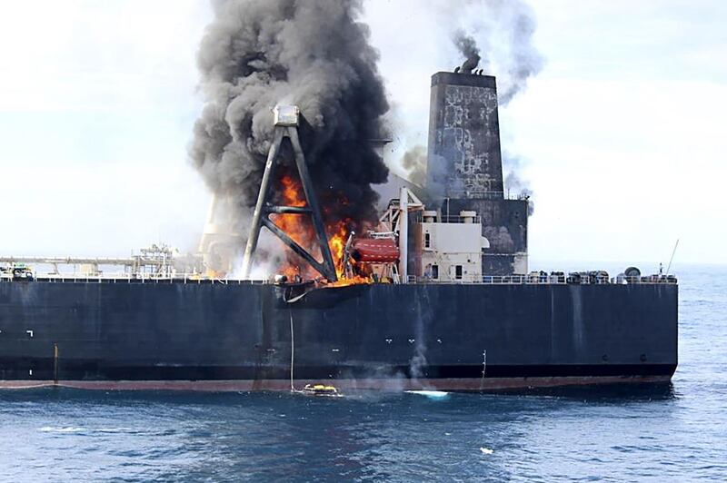 The Panamanian-registered ship was bound for Paradip port on India's east coast after loading in Kuwait. AFP