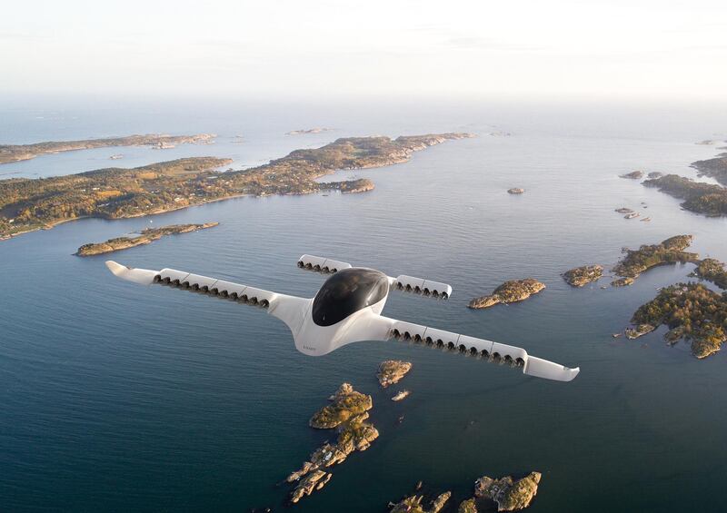 Lilium Air Taxi. Courtesy Lilium GmbH