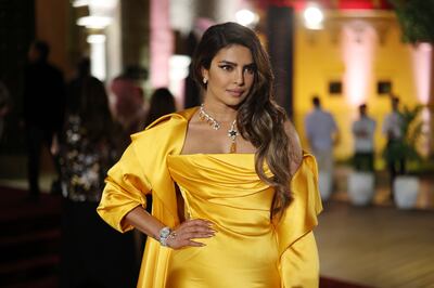 Priyanka Chopra attends the Women in Cinema event during the Red Sea International Film Festival. Getty Images