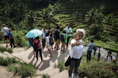 For many, cash is used on international holidays to places such as Bali. Getty Images