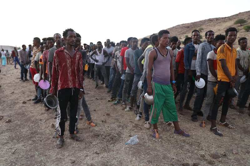 The UN refugee agency says Ethiopia's growing conflict has resulted in thousands fleeing from the Tigray region into Sudan. AP