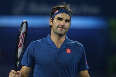 Roger Federer faces Marton Fucsovics in the Dubai quarter-finals in the first evening match. AP Photo