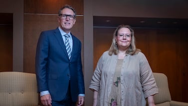 Humanitarian assistance for Palestinians in Gaza is an important feature of Europe's foreign policy, said the Swedish and Finnish ambassadors to the UAE. Antonie Robertson/The National