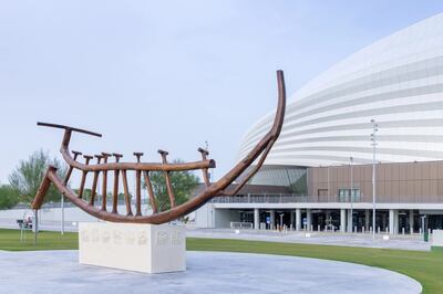 Faraj Daham's 'The Ship' (2022). Photo: Qatar Museums