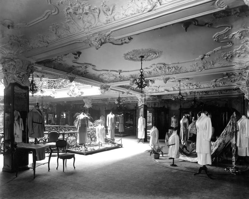 The women's section of Harrods, London, the world's oldest department store, in 1919. Courtesy Harrods