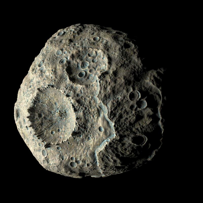 P6FTEW Psyche asteroid, 3d rendering