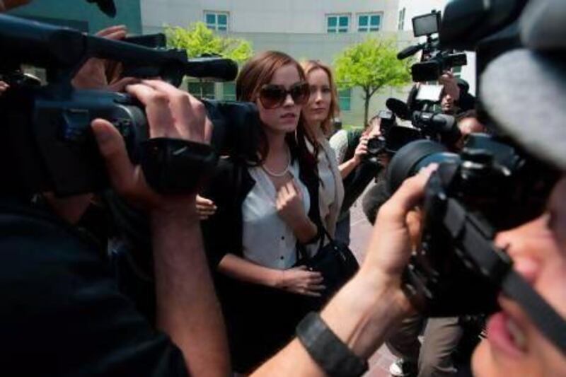 Emma Watson in The Bling Ring. Photo by Moviestore / Rex Features