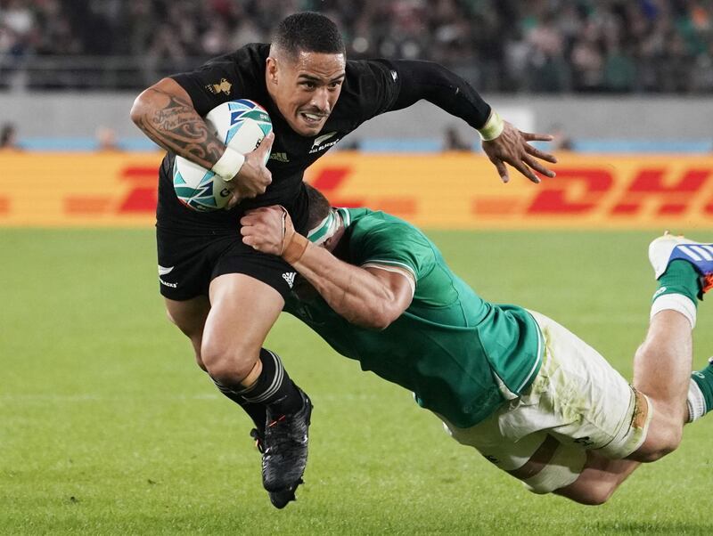 9. Aaron Smith (New Zealand). The smallest player on the field, yet towered above everyone else with two tries as New Zealand dominated Ireland. Who knows how he was overlooked for the player of the match award. AFP