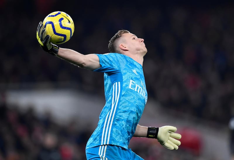 Bernd Leno - £100,000 drops to £87,500. Reuters