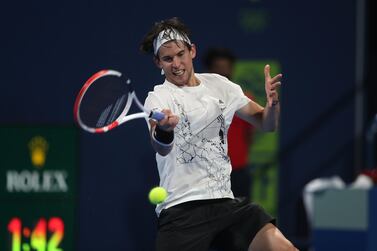 Dominic Thiem will be the top seed at the Dubai Duty Free Tennis Championships. Getty Images