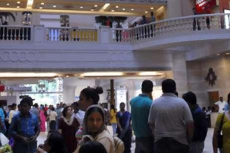 One-stop shopping at spacious new malls is a fast-growing piece of India's consumer pie. The retail sector has traditionally been dominated by markets and small family-run shops.