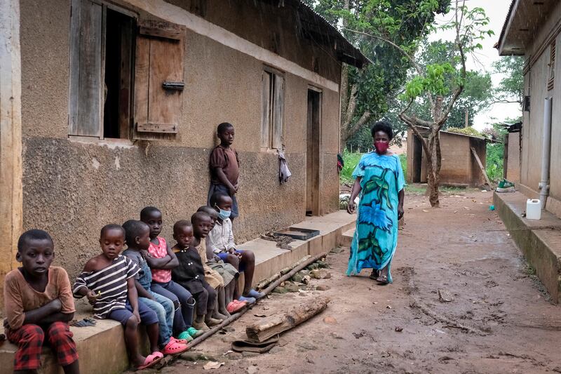 Farmer Margaret Nakanyike, one of those herded into the isolation unit after two members of her household showed signs of Ebola, says she was lucky to escape infection. AP
