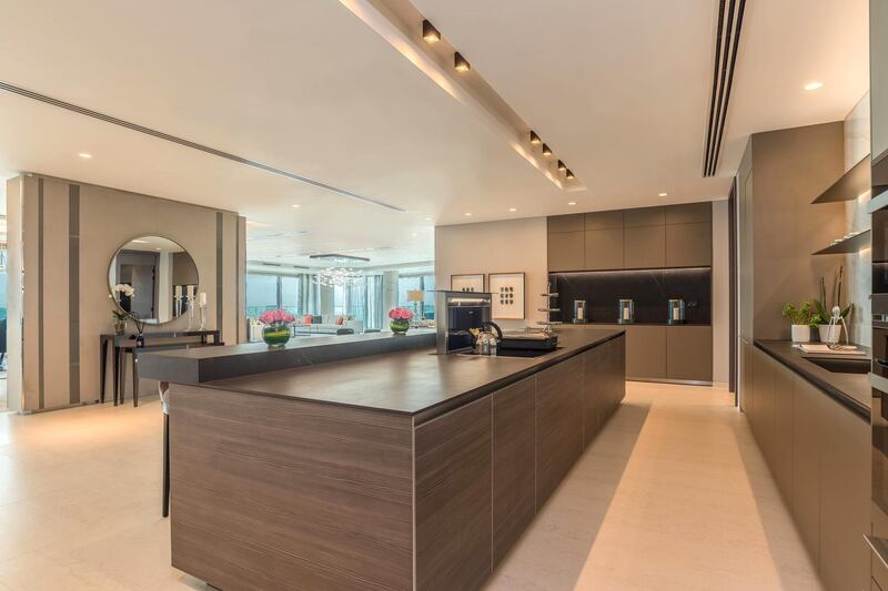 There's a Bulthaup kitchen with Miele appliances. Courtesy LuxuryProperty.com