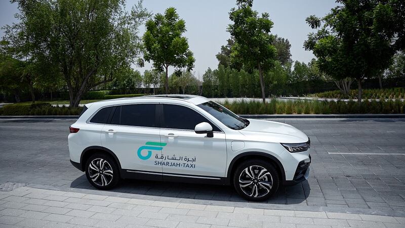 Sharjah Taxi is assessing Chinese Skywell electric vehicle for its fleet.
