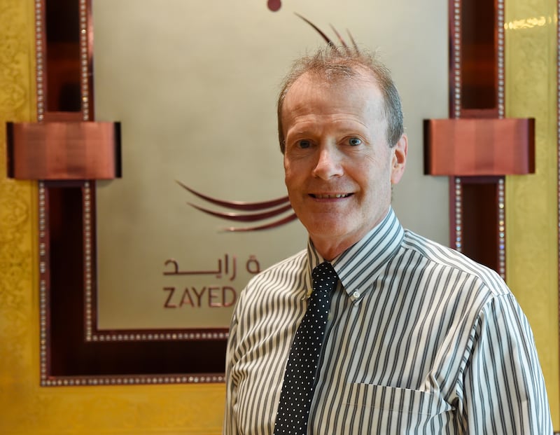 Dr Michael Allen was recently appointed provost and chief academic officer of Zayed University. Photo: Dr Michael Allen