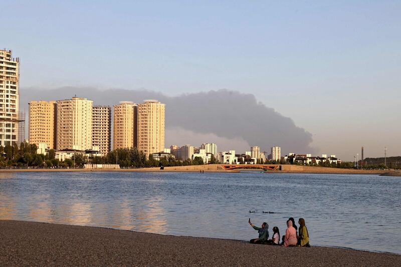 A fierce blaze broke out Tondgooyan Petrochemical Company, the head of the city’s crisis team said. AFP