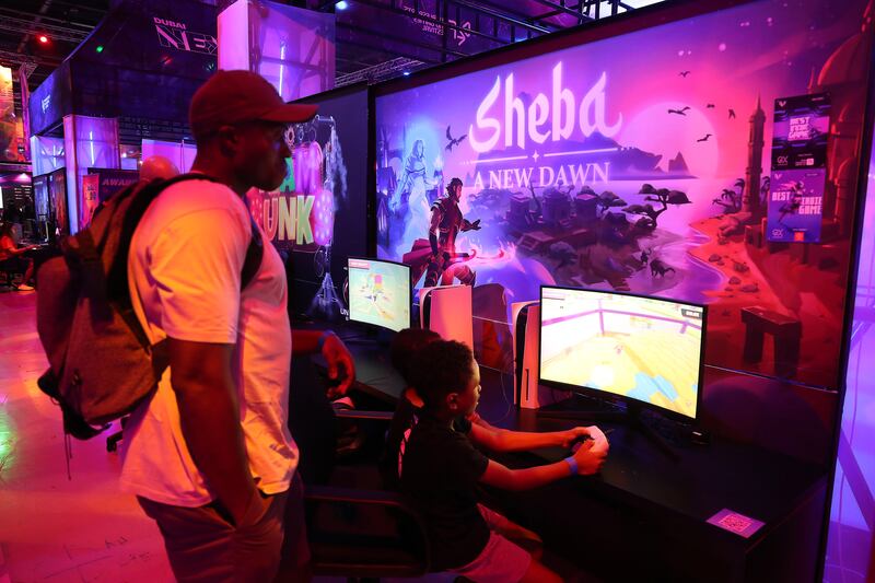 Attendees can test play new games