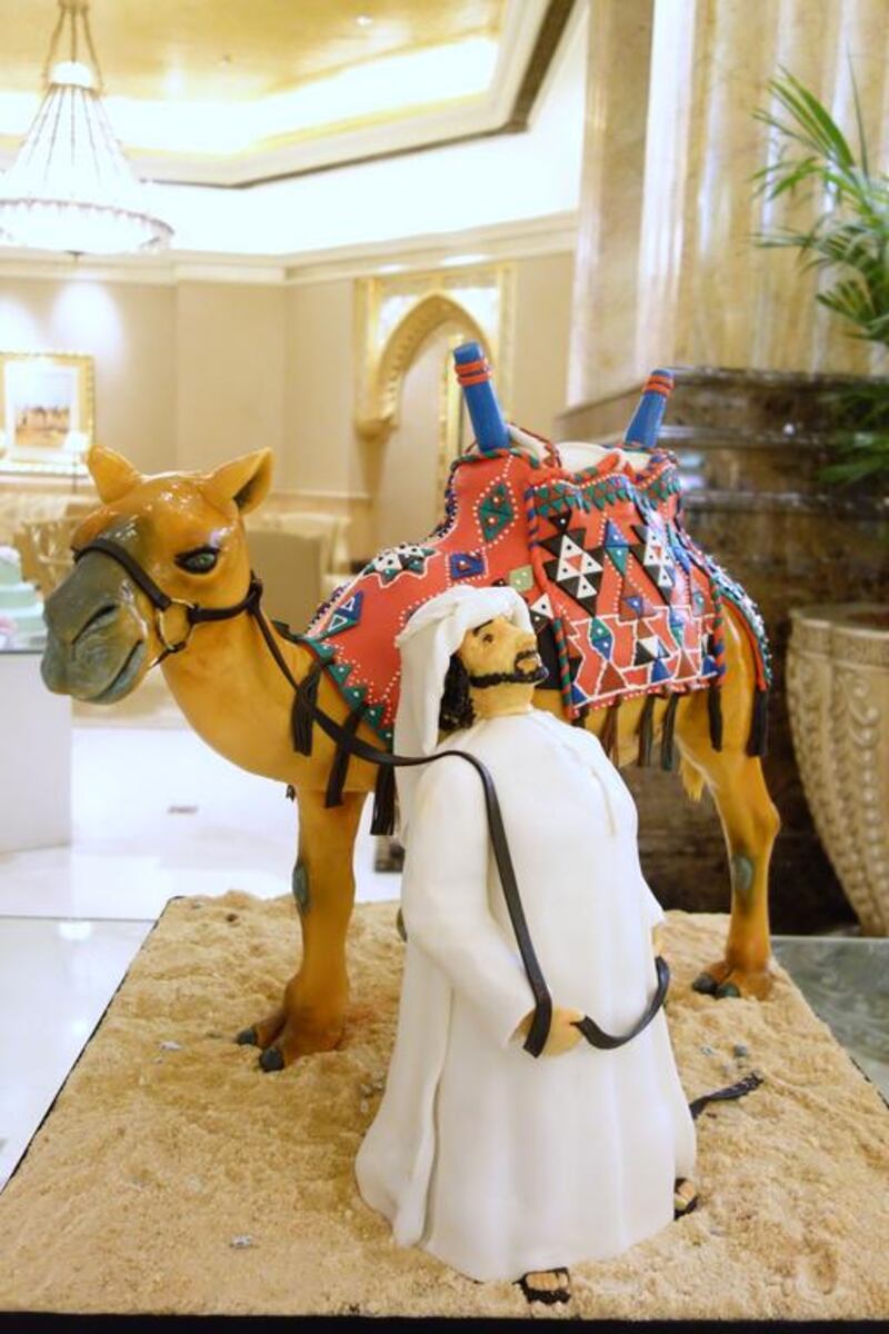The bake shop category had several showstoppers like this colourful camel cake. Delores Johnson / The National