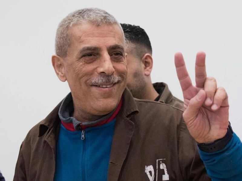 Walid Daqqa died in an Israeli prison on Sunday. His supporters blamed the Israeli authorities for neglecting his health while he was behind bars. Photo: Wafa