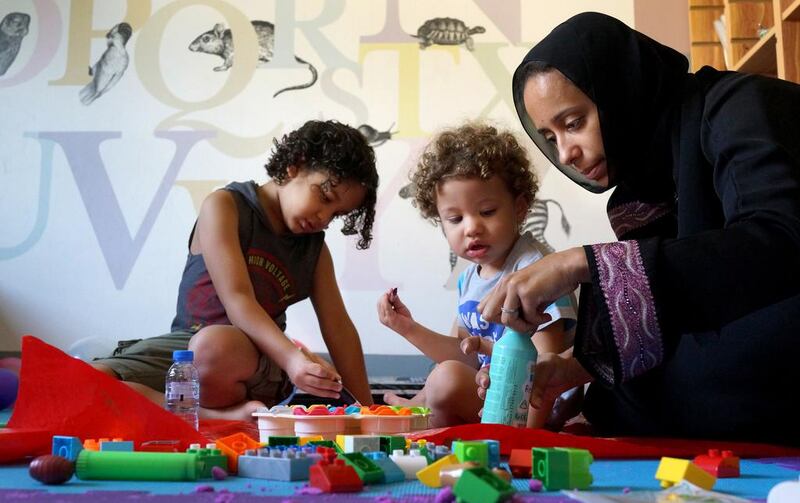 Khawla Saleh, a mother of two boys, aged two and six, is worried that the new guidelines will be misunderstood. Delores Johnson / The National