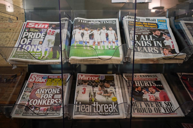 The result was front-page news in England.