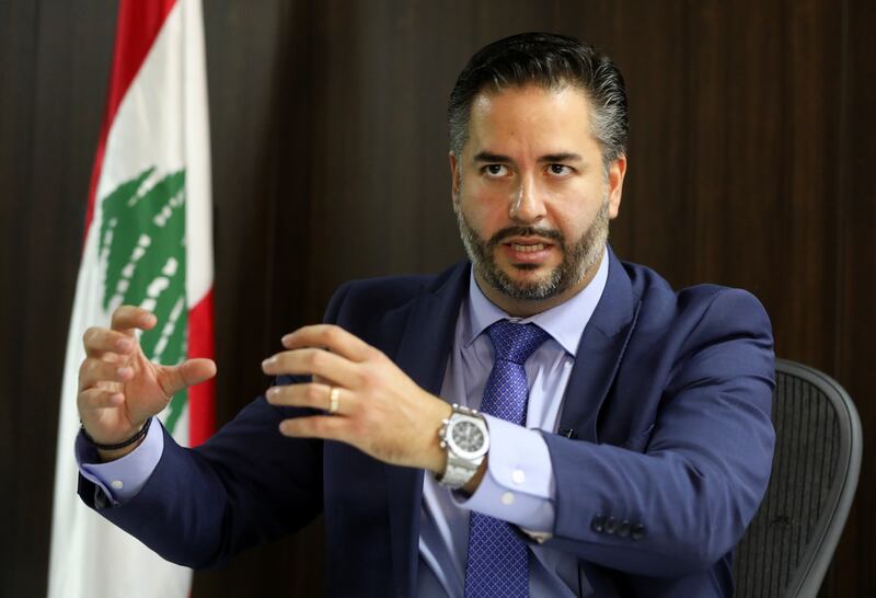 Lebanon's Economy Minister Amin Salam, above, said George Kordahi’s resignation would show 'some positivity and defuse the escalation'. Reuters