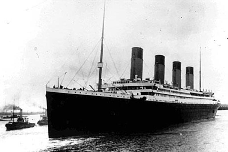The Titanic sank in 1912 on its maiden voyage from Southampton to New York.