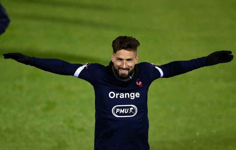 France forward Olivier Giroud. AFP