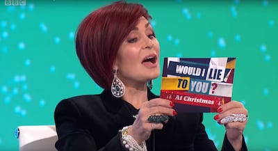 Sharon Osbourne admitted to firing an assistant for not having a sense of humour about a house fire she sent him into during BBC show 'Would I Lie To You?'. YouTube / BBC 