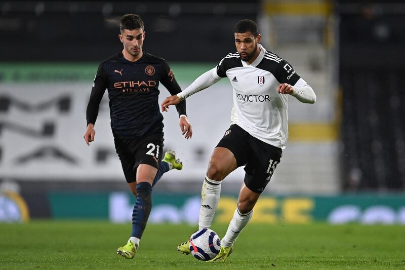 Ruben Loftus-Cheek 6 - The former Chelsea midfielder made some decent passes and attacking moves and he was good at drawing fouls from the City midfield, but he didn’t have an impact against City’s back three.  Getty