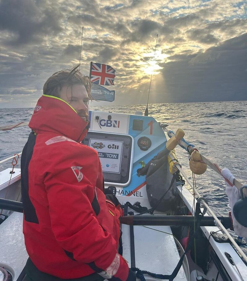 The team of British rowers aim to cross the Pacific in 40 days. Photo: Brothers 'n Oars  