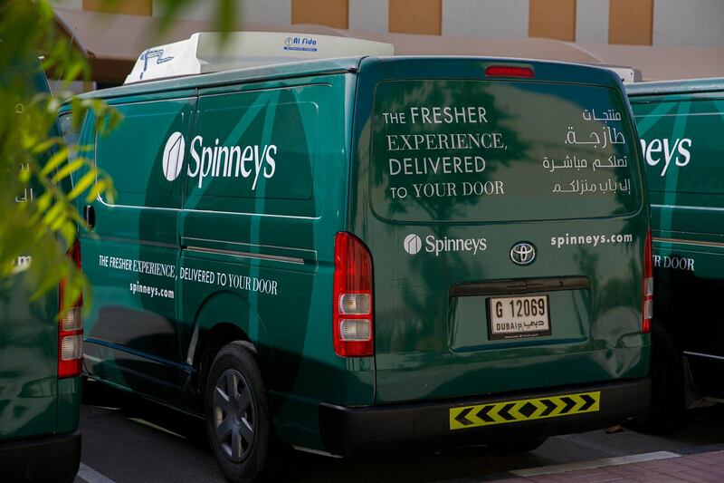 Spinneys new delivery vehicles _ {Dubai}, {United Arab Emirates}, October 2, 2019 (Photo by Mohammad Adel Rashid/ITP Images);17-05- 2020 _ Spinneys new delivery vehicles