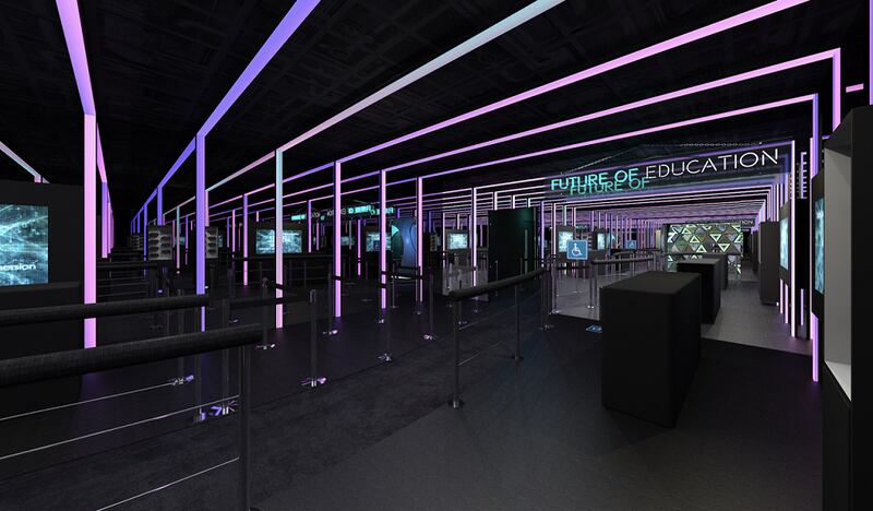 Immersive zones will lead visitors to discuss the future of work, and the skill children need to succeed. Courtesy, Dubai Cares