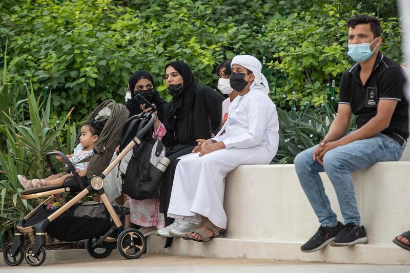 Kids and families at Expo 2020. (Photo: Antonie Robertson / The National)