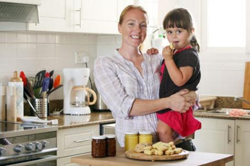 Bekky Briton, 29, has earned thousands of dirhams selling her baked goods at markets and events in the Emirates.