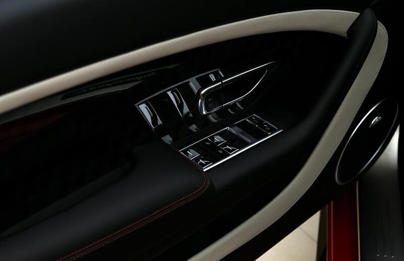Interior view of the Bentley Continental Supersports car. Satish Kumar / The National