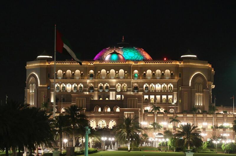 Several landmark buildings around the UAE did the same including the Emirates Palace.