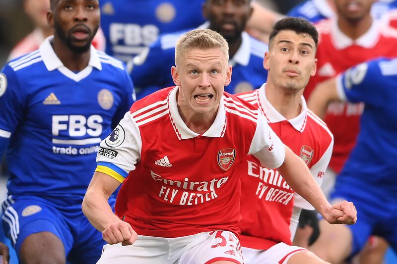 Oleksandr Zinchenko - 8. A little loose in possession but showed excellent vision to pick out Saka in the box for the Gunners’ first goal. Inverted well to help the home side outnumber the Toffees in midfield. Getty Images