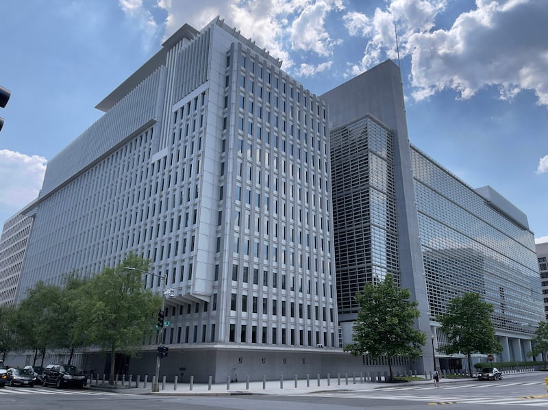 The World Bank headquarters in Washington. AFP