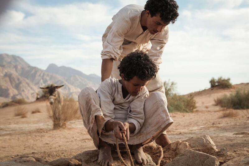 Jacir Eid Al Hwietat in the Bedouin drama Theeb, nominated for two Bafta awards. Courtesy Laith Al Majali