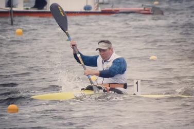 Mike Ballard at the ICF Paracanoe World Cup in Poland. Photo: Dr Adam Coughlin