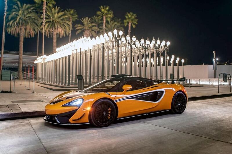 The McLaren 620R has a 3.8-litre twin-turbo V8 engine with 611bhp and 620Nm of torque 