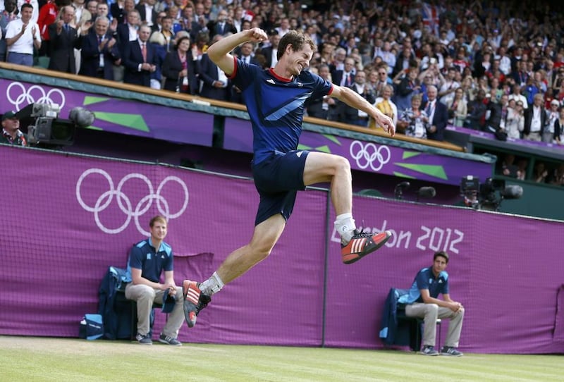 Andy Murray beat Roger Federer in straight sets to win Olympic gold in 2012, just weeks after losing the Wimbledon final to the Swiss. Weeks later, Murray went on to win his maiden Grand Slam title at the US Open. Stefan Wermuth / Reuters